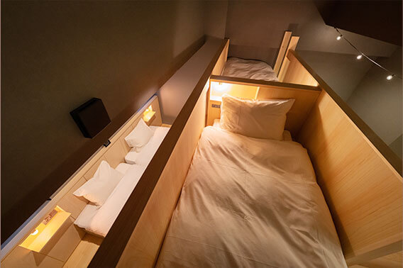 ロフト付ツインルーム